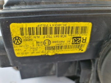 PASSAT CC SVĚTLO PRAVÁ PŘEDNÍ 3C8941752F