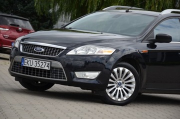 Ford Mondeo IV Kombi 2.0 Duratec Flexifuel 145KM 2009 CZARNE ZAREJESTROWANE 2.0i 145KM SERWIS TITANIUM NAVI CONVERS+ 2xParktronik, zdjęcie 3