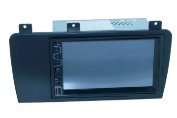 Рамка магнитолы 2din VOLVO CX70 V70 S60 2004 2007 черный