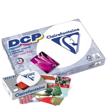 Papier Do Drukarki Satynowany Ksero DCP A4 Biały 250g. Op. 125 Solidny