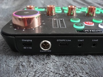Звуковая карта DJ16 Bluetooth для караоке