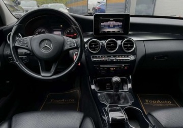 Mercedes Klasa C W205 Kombi 200 BlueTEC 136KM 2015 Mercedes-Benz Klasa C 200d MANUAL gwarancja bezwypadkowy SKORA 1.6, zdjęcie 35