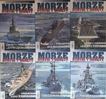 Magazyn Morze Statki i okręty Rok 2021 KOMPLET