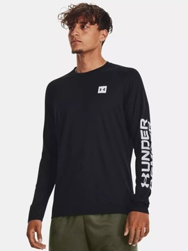 KOSZULKA TERMOAKTYWNA MĘSKA UNDER ARMOUR SZYBKOSCHNĄCA LONGSLEEVE 1379782