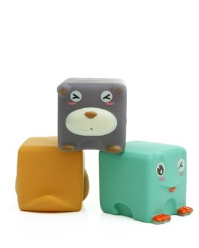 МЯГКИЕ СЕНСОРНЫЕ БЛОКИ ЖИВОТНЫЕ СУМКА 12 ШТ.