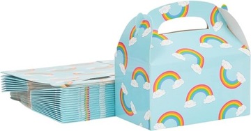 Л27. Коробка для детского душа Blue Panda Rainbow (набор, 21 шт.)