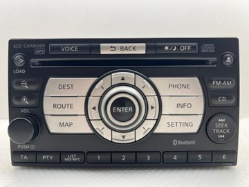 RADIO FABRYCZNE NAWIGACJA NISSAN QASHQAI 28185JG400