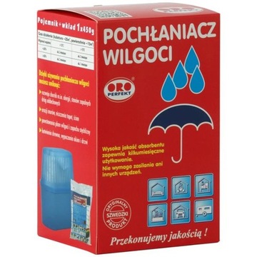 ORO Perfekt Pochłaniacz Wilgoci Pojemnik+Zapas 450 g
