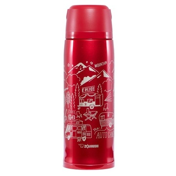 Termos stalowy ZOJIRUSHI SJ-JS08-RA czerwony 0,82L