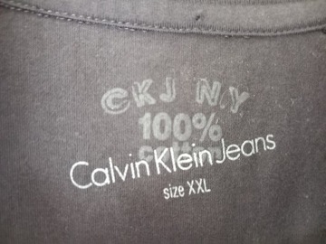 CALVIN KLEIN JEANS-SUPER KOSZULKA POLO XXL KM8B