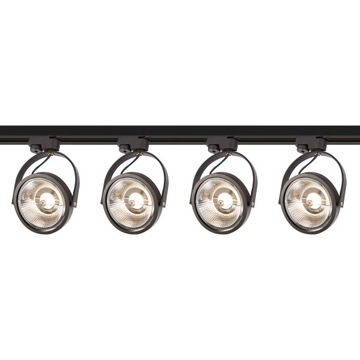 ZESTAW 4x LAMPA LED REFLEKTOR GU10 SZYNOPRZEWÓD 2M