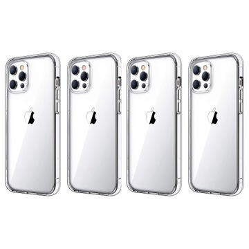 Etui do iPhone 12 / iPhone 12 PRO | CLEAR Case Przezroczyste |MOCNE|