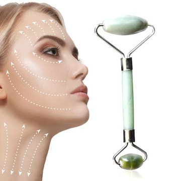 JADE ROLLER & GUA SHA ролик и массажная пластина