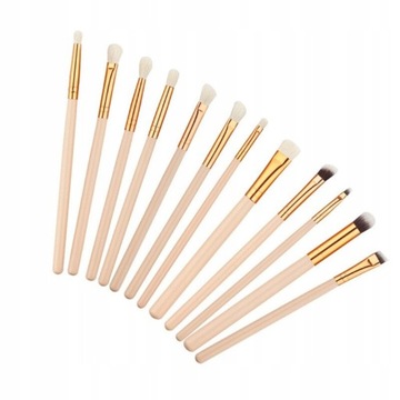 Женский профессиональный набор кистей для макияжа глаз из 12 шт.