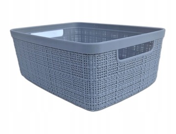 Curver Koszyk Organizer L JUTE Szary 20 L