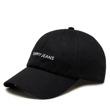 Czapka z daszkiem Tommy Jeans LINEAR LPGO CAP AW0AW15845 BDS