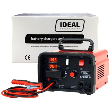 Prostownik inwertorowy I-SPRINT 30 IDEAL 12-24V