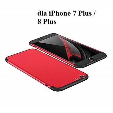 ETUI 360 OBUDOWA do iPhone 7 Plus / 8 Plus + szkło
