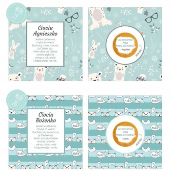 Скретч-карта: Ты будешь моей крестной?