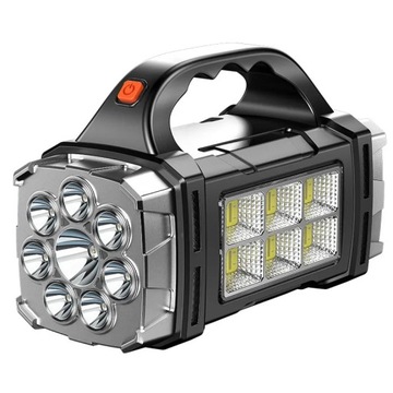 Solar High Power LED Flashlights Portable Rec