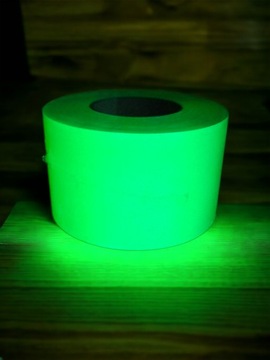 ЛЕНТА люминесцентная 50мм/50м ДЛЯ ЛЕСТНИЦ, светящаяся