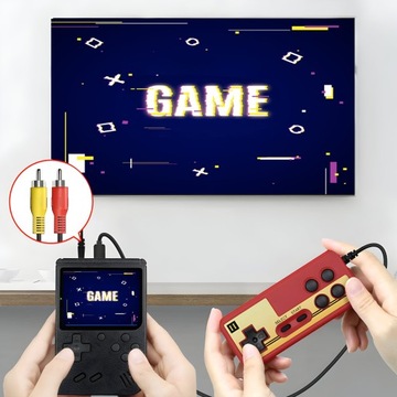 ПОРТАТИВНАЯ МИНИ-РЕТРО-КОНСОЛЬ: 400 ИГР ДЛЯ ДЕТЕЙ + ПАНЕЛЬ