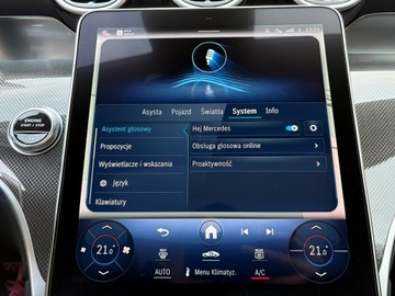 Mercedes GLC C254/X254 Coupe 2.0 220d 197KM 2024 Mercedes GLC 220 d Pakiet AMG Lampy cyfrowe FV23%, zdjęcie 29