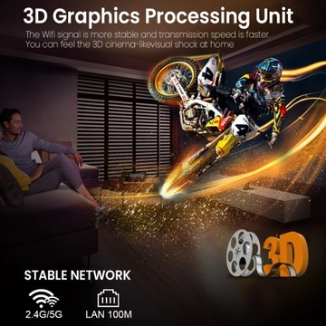 ТВ-приставка Transpeed Amlogic S905Y4 ATV Android13 с ТВ-приложениями