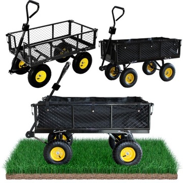 Wózek ogrodowy turystyczny transportowy przyczepka CHM