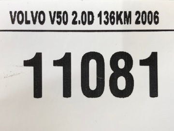VOLVO V50 S40 ROLETA KUFRU ZADNÍ 2.0D HDI TDCI