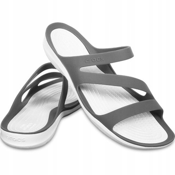 KLAPKI CROCS SWIFTWATER BASEN SANDAŁY W8 38,5
