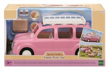 Sylvanian Families Rodinné auto růžové Van