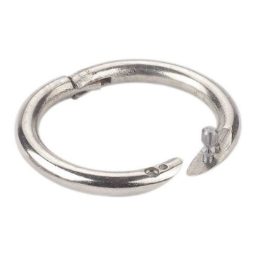 KÓŁKO nosowe dla byków niklowane Profi 61 mm Kerbl