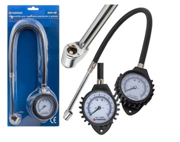 Manometr wskaźnik ciśnienia w oponach samochodów ciężarowych 0-12 Bar