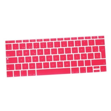 Силиконовая клавиатура премиум-класса, розовая фольга для испанской фонетической клавиатуры