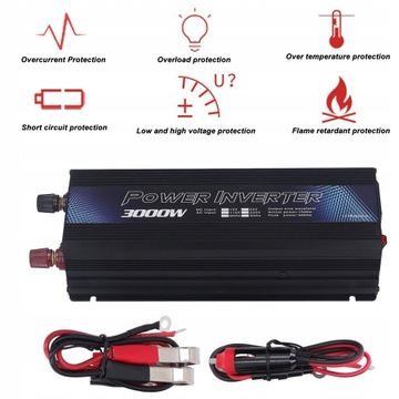 ПРЕОБРАЗОВАТЕЛЬ 12 В постоянного тока в переменный ток 3000 Вт