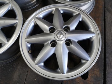4× DISK HLINÍK RENAULT OE CLIO 5.5" X 14" 4X100 ET 43