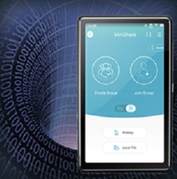 MP4 MP3-плеер с Bluetooth-динамиком Wi-Fi, сенсорным видеорадио Hi-Fi