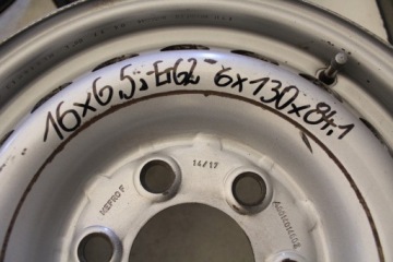 СТАЛЬНЫЕ КОЛЕСА MERCEDES SPRINTER VW CRAFTER 16 6x130 ET62