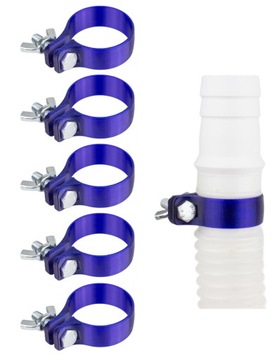 5x ZACISK OBEJMA OPASKA ZŁĄCZKA DO WĘŻA RURY BASENU INTEX BESTWAY Ø 32 mm
