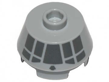 Lego Nowy stożek Light Bluish Gray Cone 2x2 SW Millennium Falcon 98100pb15