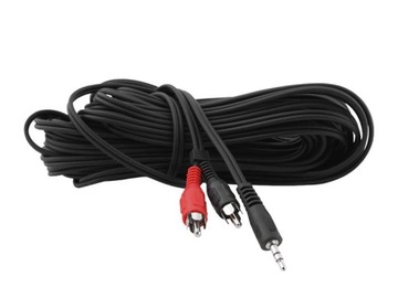 KABEL 2X RCA (CINCH) - JACK (3,5MM) 3M AUDIO