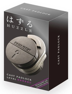 Łamigłówka Cast Huzzle Padlock układanka metal 5/6
