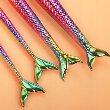 НАБОР КИСТЕЙ ДЛЯ МАКИЯЖА «РУСАЛКА», 10 ЦВЕТОВ