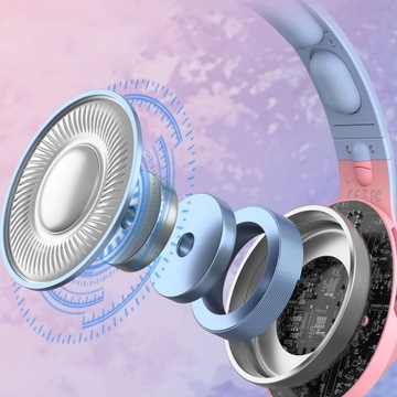 ПРОВОДНЫЕ ИГРОВЫЕ НАУШНИКИ ONIKUMA K9 CAT EARS С МИКРОФОНОМ