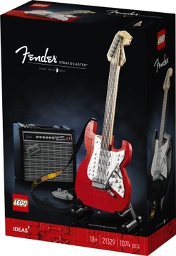 LEGO - IDEAS - GITARA FENDER STRATOCASTER - 21329