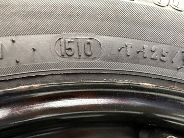 MERCEDES W169 W245 KOLO DOJEZDOVÉ DOJEZDOVDOJEZDOVÉ 125/90 R16 5X112 1694000802