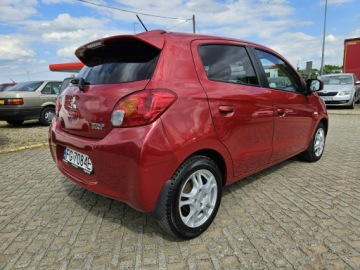 Mitsubishi Space Star Hatchback 5d 1.2 80KM 2014 Mitsubishi Space Star 1,2 benzyna 80KM salon PL, zdjęcie 2