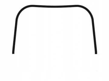 Уплотнитель лобового стекла Subaru Impreza 00-07 KBI