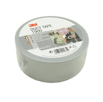 СЕРАЯ КЛЕЯЧАЯ ЛЕНТА 3М 50мм/50М РЕМОНТНАЯ ЛЕНТА - ОРИГИНАЛ 3М 1900 г.